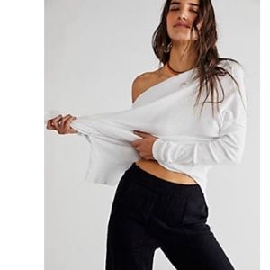 FREE PEOPLE GET TOGETHER LONG SLEEVE T